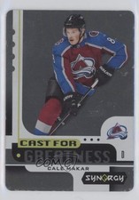 2019-20 Upper Deck Synergy Cast for Greatness Cale Makar #CG-4 Rookie RC