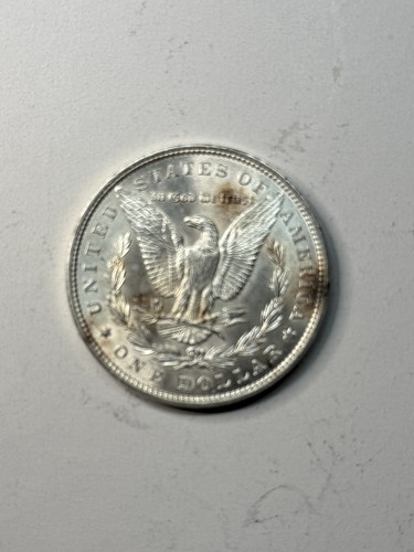 1896 Morgan Silver Dollar - Picture 2 of 2