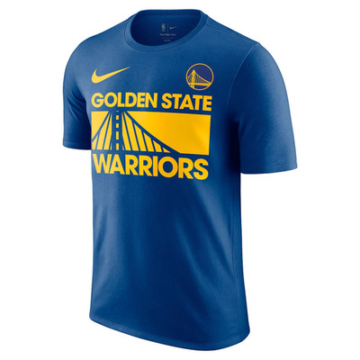 Golden State Warriors Nike Men's Courtside This Is Our Year T-Shirt - Blue - 3XL
