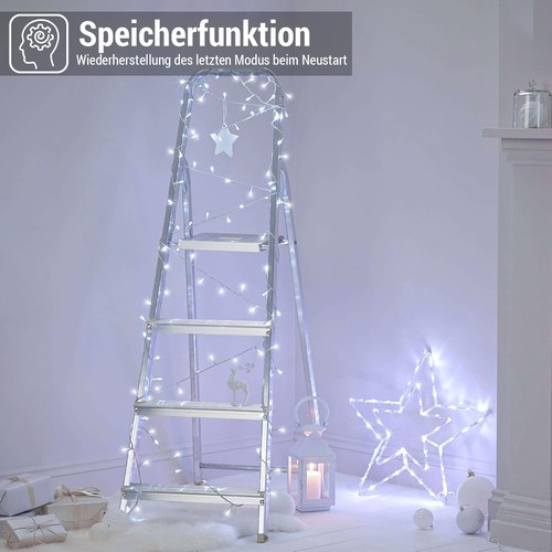 LED Lichterketten Strom Außen Innen Garten Party Hochzeit Weihnachts Beleuchtung - Bild 26 von 40
