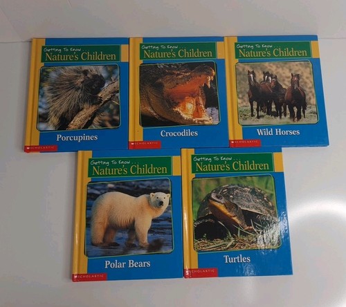 Lot of 10 Getting To Know Nature's Children Book Set Double Sided Scholastic - Picture 8 of 9