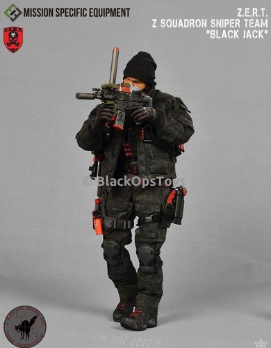 1/6 scale ZERT Z Squadron Urban Sniper "Black Jack" - MINT IN BOX - Picture 9 of 24