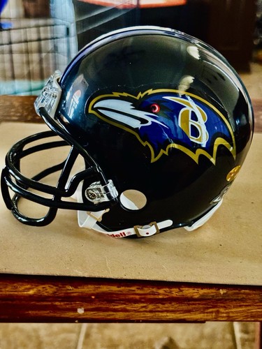 Mini NFL Ravens Helment Riddell firmado por Matt Stover #3 (BALTIMORE RAVENS) 😎 - Imagen 4 de 10