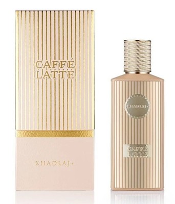 2024-CAFFE LATTE BY KHADLAJ-UNISEX-EXTRAIT DP-SPRAY-3.4 OZ-100ML-AUTHENTIC-U.A.E