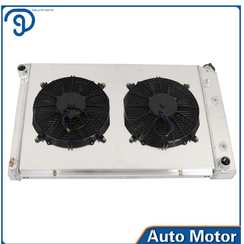716 3 Row Radiator+Shroud Fan For Chevy C/K C10 C20 C30 K10 K20 GMC K1500 73-87 - Bild 12 von 13