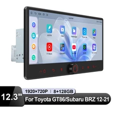 JOYING HD 12.3" Andriod 13 GPS Navi Radio for Toyota GT86/Subaru BRZ/Scion FR-S