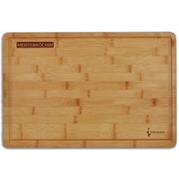 GroßEs Bambus Schneidbrett Mit Gravur MeisterkÖChin Schneidebrett 45X30Cm