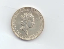 Britain Uncirculated 1689-1989 2 Pounds-Lot D5