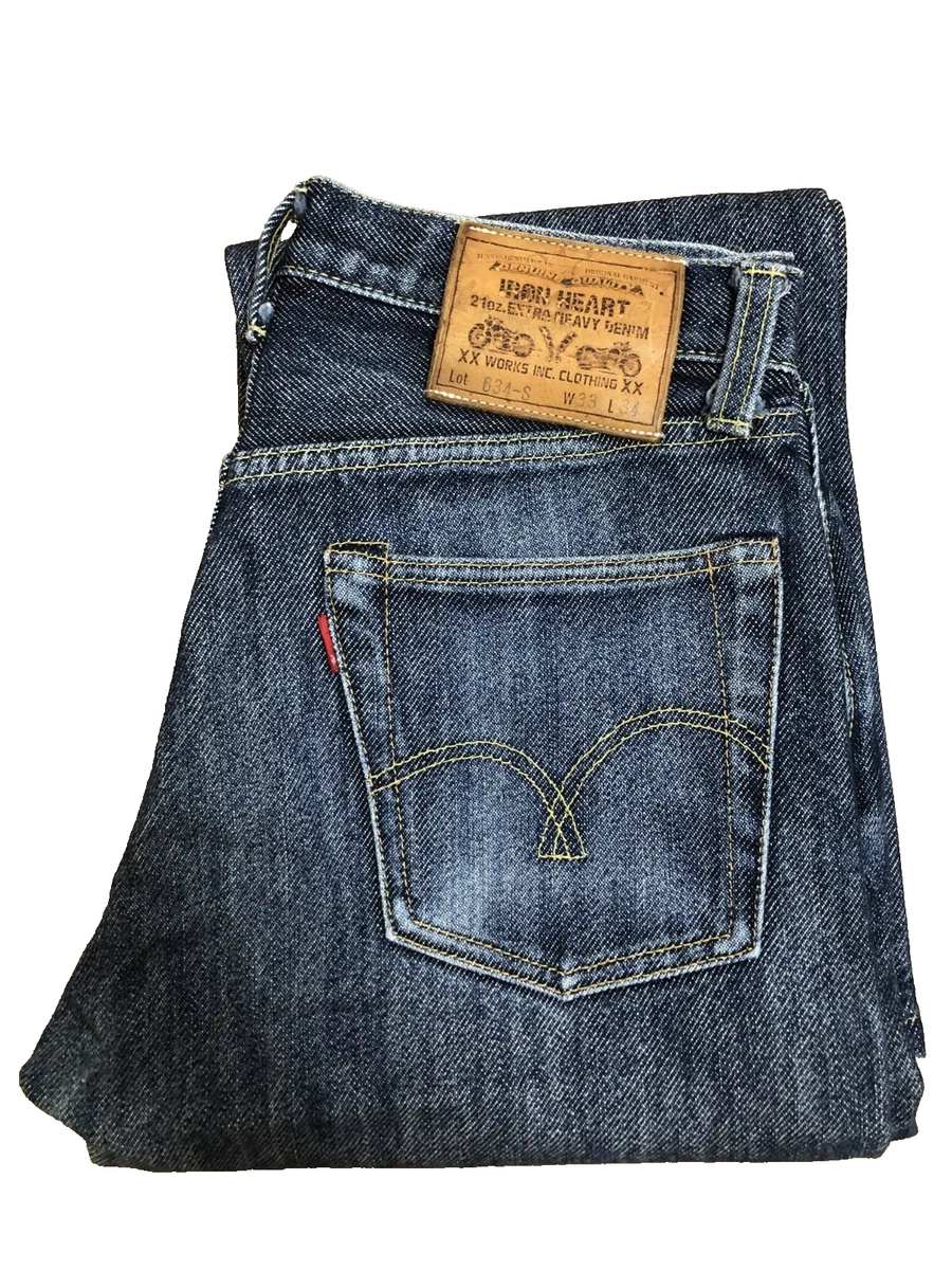 Blue Jeans Men's Iron Heart for sale | eBay