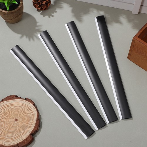 4 Pcs Garbage Shovel Accessories Broom with Dustpan Set Rubber Edge Replacement - Imagen 12 de 12