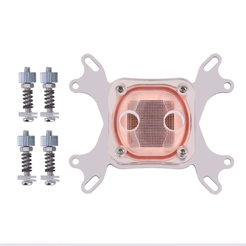 DIY 240mm Heat Sink CPU Water Block Pump Reservoir LED Fan Compputer Water C NEW - Afbeelding 2 van 8
