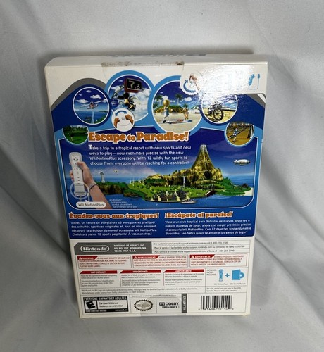 Wii Sports Resort avec Wii Motion Plus pour Nintendo Wii NEUF scellé - Photo 3/5