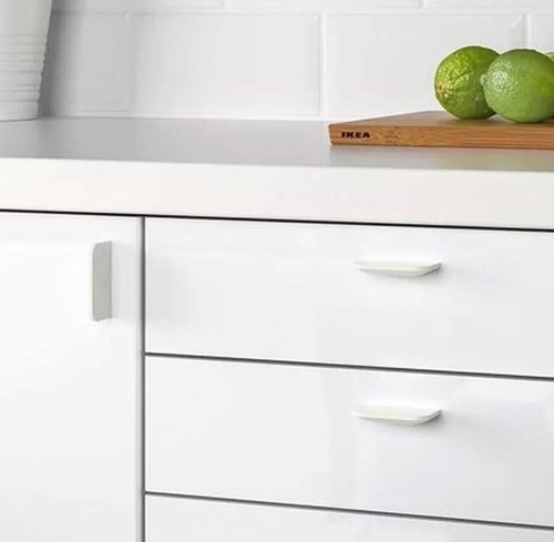 IKEA Berghalla White Handle 2 Pack Drawer Cabinet Pull 10 Packages 803.228.55 - Picture 4 of 5