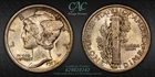 1917 P Mercury Silver Dime PCGS AU58 Tough Date Nice Luster Not FB? Wow 😮