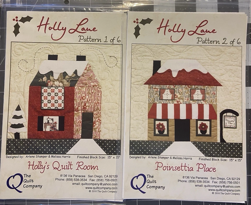 Holly Lane Block Of The Month With Accessory Pack - Image 2 of 4