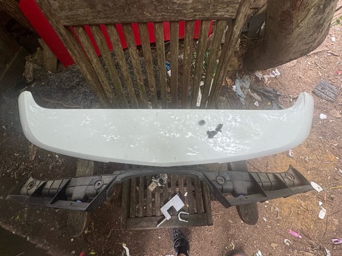 VAUXHALL CORSA D 07-14 LIMITED 3 DOOR REAR SPOILER GLACIER WHITE Z474 - Picture 3 of 3
