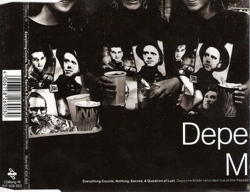 Depeche Mode - Everything Counts, Nothing, Sacred, A Question Of Lust (CD, Mini, - Bild 1 von 1