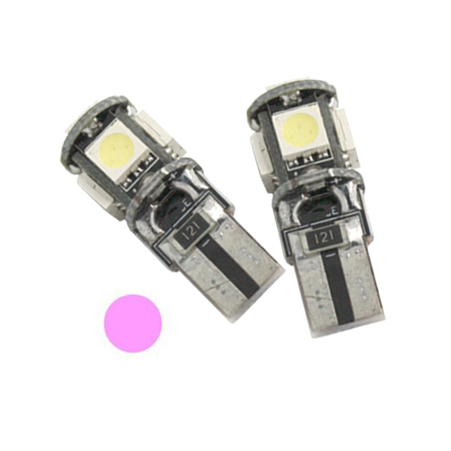 2x ERROR FREE CANBUS 5 SMD LED XENON HID W5W T10 501 CAR SIDE LIGHT BULBS 6000K - Picture 7 of 7