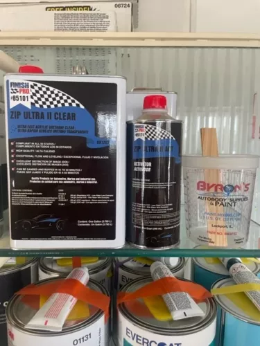 Acrylic Ultra Fast Dry Clear Coat 2K Urethane 4:1 Gallon Clearcoat Kit