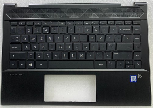 OOS TES HP Pavilion X360 14-CD0505NA UK Keyboard Palmrest Touchpad Cover Core i5 - Picture 2 of 11