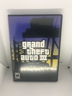 Grand Theft Auto Double Pack GH Sony PlayStation 2 PS2 GTA