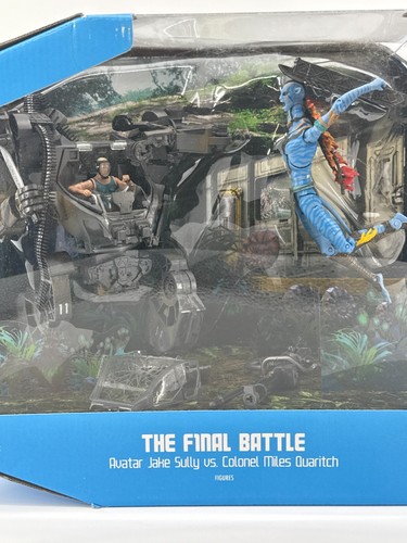 Avatar Final Battle Jake Sully vs Col Quaritch 2010 Mattel SDCC exclusivo sin usar, en caja - Imagen 2 de 7