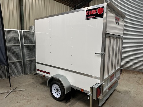 New 6x4 Box Van Trailer 6ft High Cube Plus 6x4 Box Trailer UK Delivery inc Vat ✅ - Picture 17 of 24
