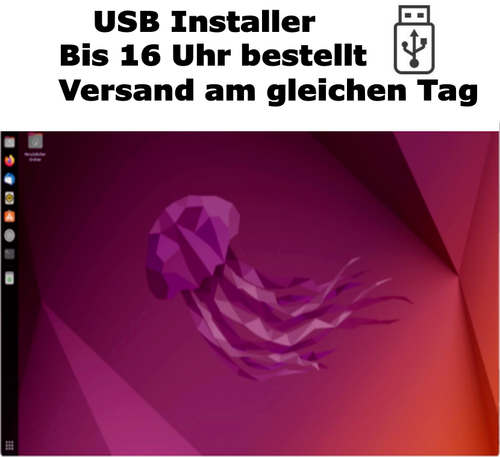 Linux Ubuntu 24.04 auf 64GB 3.2 Kingston - Live-USB-Stick Blitzversand - Bild 6 von 6