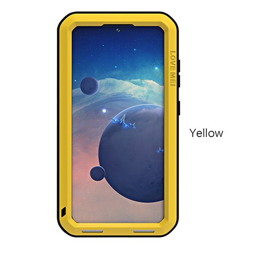 LOVE MEI Impermeable Metal Gorila Glass Funda para Samsung S23 S24 S25 Ultra - Imagen 16 de 17