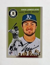 2023 Topps Chrome Platinum Anniversary #5 Shea Langeliers RC Oakland As