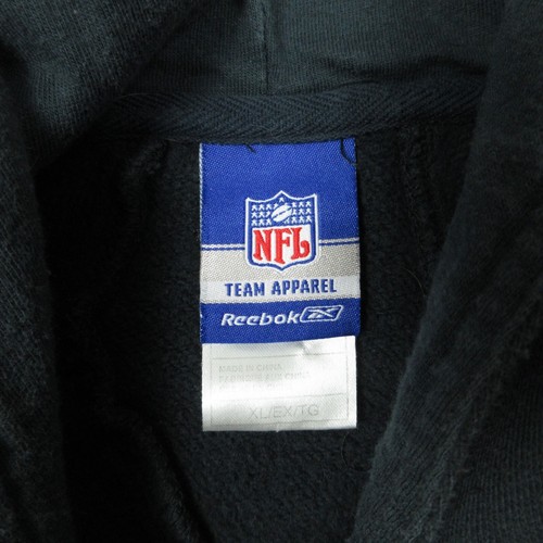 Pittsburgh Steelers Sweater Mens Extra Large Gray Reebok NFL Hoodie Sweatshirt - Picture 5 of 13