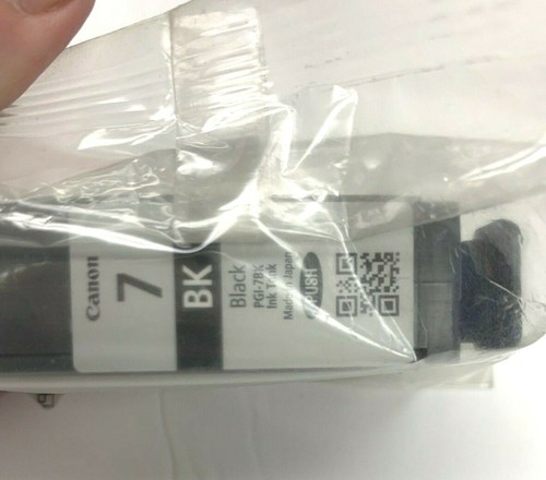 GENUINE CANON PGI-7BK BLACK INK CARTRIDGE PIXMA MX7600, PIXMA Pro9500 Mark II - Picture 4 of 4