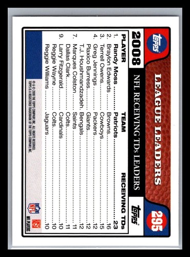 2008 Topps Football # 221 - 440 - Pick Your Card! - Picture 142 of 386