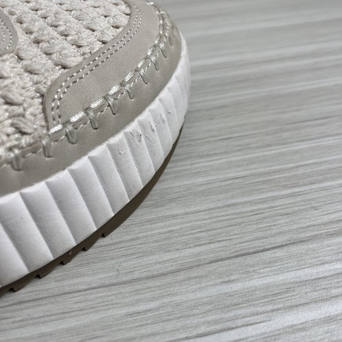 Dolce Vita Denae Beige Cream Platform Sneakers Shoes Women’s 8 - Picture 14 of 16
