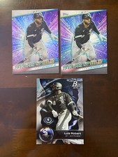 Topps 2024 Series 1 Luis Robert Jr Stars Of MLB+ 2023 Bowman Platinum Card