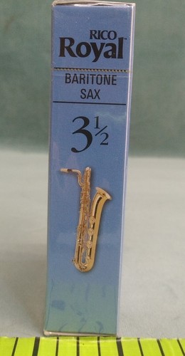 Rico Royal Baritone Saxophone Reeds 3.5 10 Pack - Bild 3 von 6