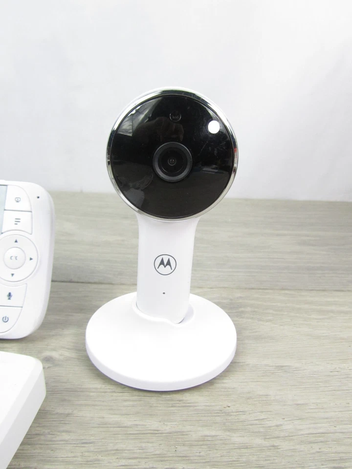 Motorola Nursery VM64 Connect Video Monitor Bebé Cámara Visión Nocturna Hablar Bidireccional Foto 3 de 4