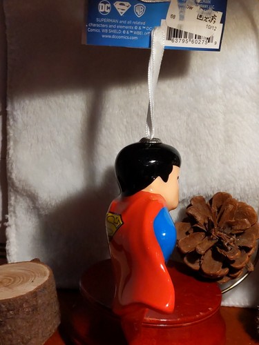 Hallmark DC comics Superman 5" Ornament New Decoupage - Picture 5 of 5