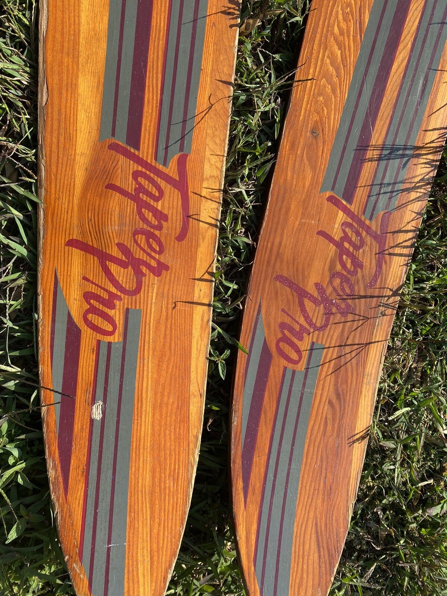 昭和レトロ　Gakken Ski Racer SLalom 2個セット Pair of Authentic Vintage Cut'N Jump 200SS Graphite Combo 66