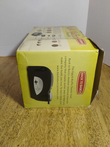Back to Basics TEM500 Egg-and-Muffin 2-Slice Toaster and Egg Poacher RARE - Picture 8 of 18