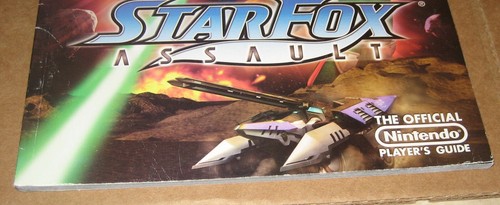 Star Fox Assault Official Guide Book by Nintendo Power Gamecube New + Poster - Picture 3 of 3