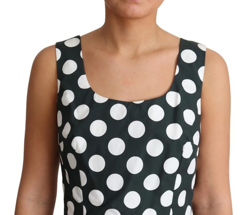 Dolce & Gabbana Chic Polka Dot A-line Sleeveless Women's Dress Authentic - Picture 5 of 5