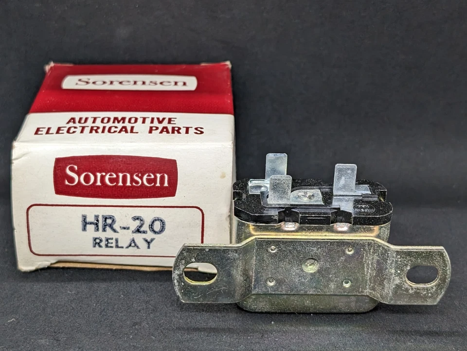 NORS 1957-63 FORD FAIRLANE 500 GALAXIE CUSTOM 300 RANCHERO FALCON 12V HORN RELAY - Image 4 of 4