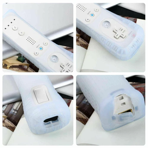 Built in Motion Plus Remote Controller &Nunchuck for Nintendo Wii /Wii U Console