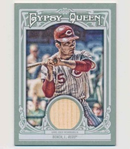 2013 Topps Gypsy Queen Johnny Bench Bat Ebay