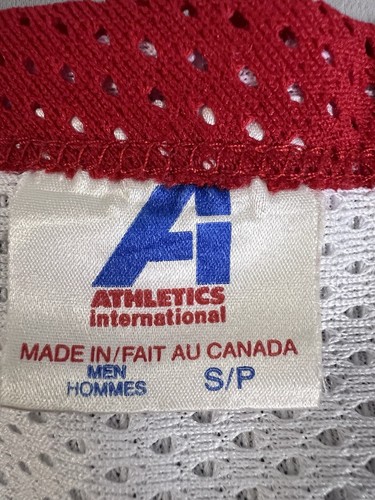Vintage Athletic International Hockey Jersey Athletic Athletic Sz Large Mentor - Picture 4 of 7