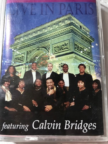 Chicago Praise Ensemble Live in Paris w/Calvin Bridges Rare Cassette Tape - Picture 2 of 12