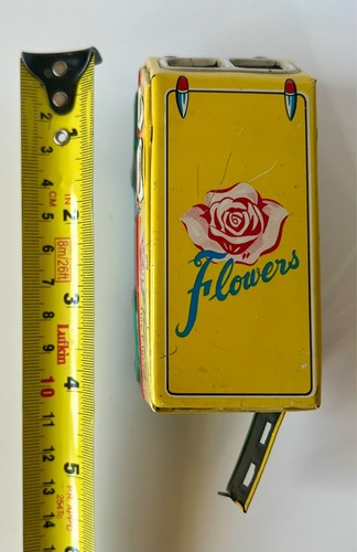 Vintage Ichimura Flowers Tiny Florist Delivery Truck Friction Japan ap-78 - Imagen 6 de 15