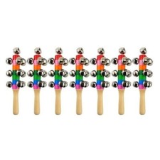 Metal and wooden music shaker, 10cm