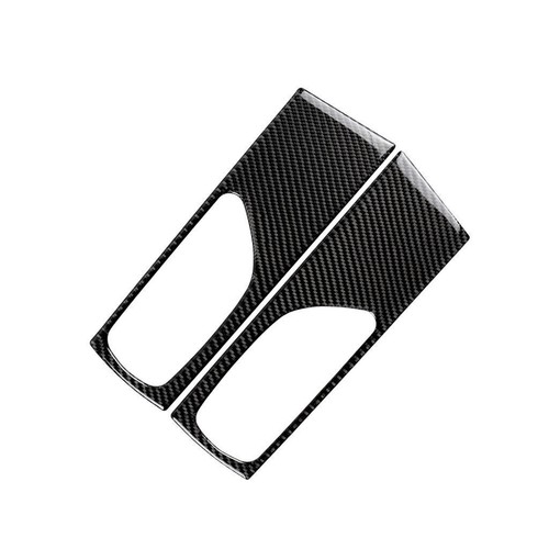Cubierta de manija de puerta trasera de fibra de carbono 2 piezas para LEXUS IS250 IS350 2015-2018 - Imagen 3 de 7